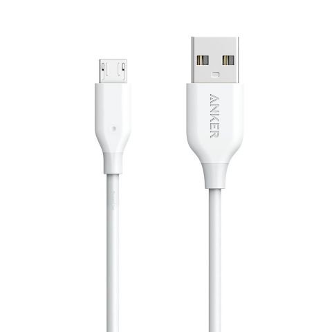 Anker PowerLine+ 3ft Micro USB - White