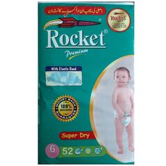 Rocket Premium Jumbo Pack Size 6 XXL