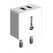 Space Dual USB Port Wall Charger - WC101