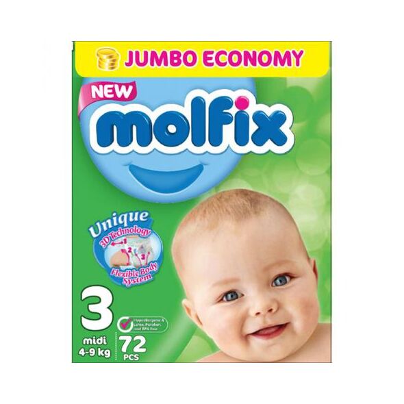 Molfix Jumbo Pack Size 3 Medium