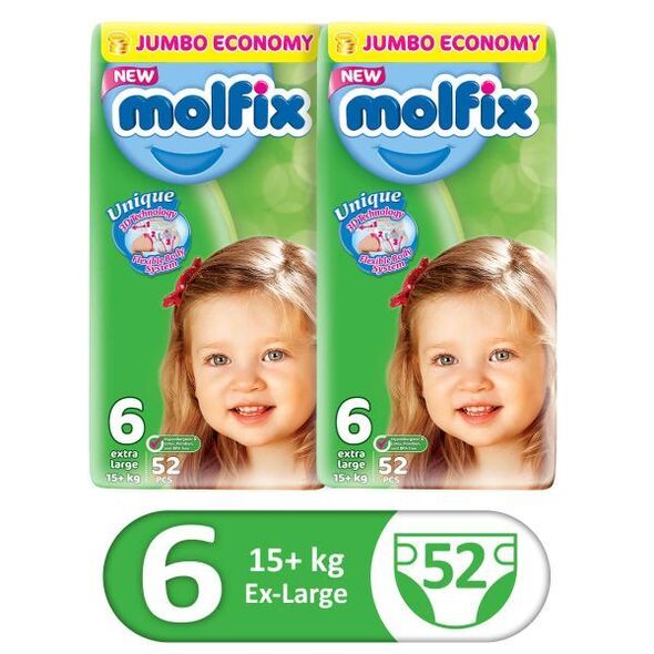 Molfix Jumbo Pack Size 6 XXL