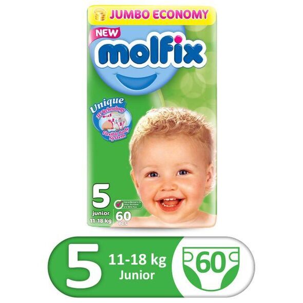 Molfix Jumbo Pack Size 5 XL