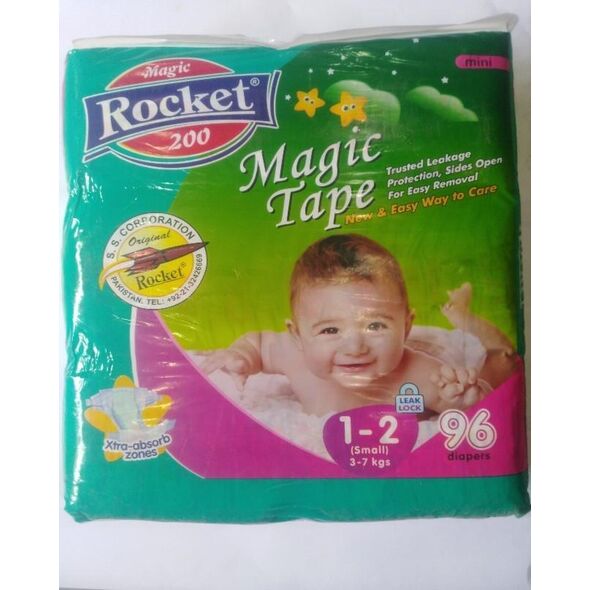 Rocket Magic Tape Jumbo Pack Size 1-2 Small