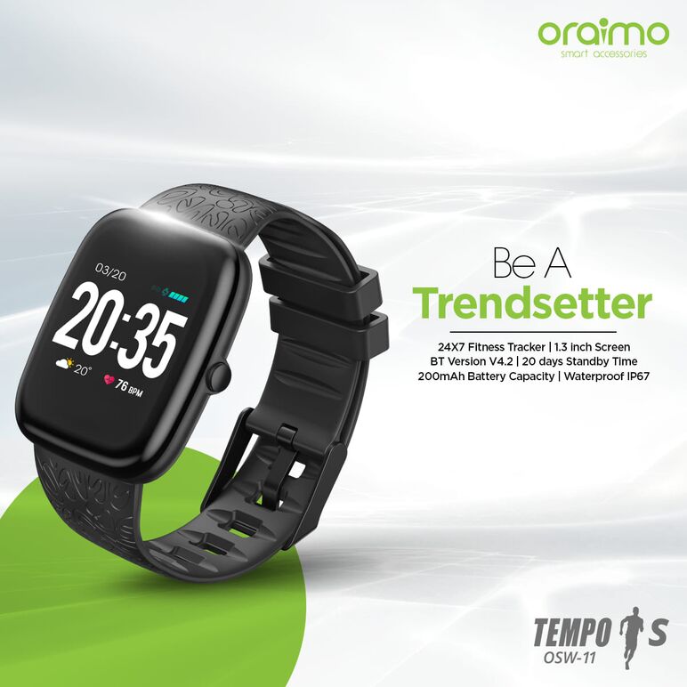 Oraimo Tempo S Smart Watch - OSW11